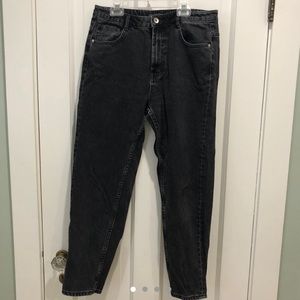 ✨FLASH SALE 11/7+11/8 Zara High Rise Mom Jeans